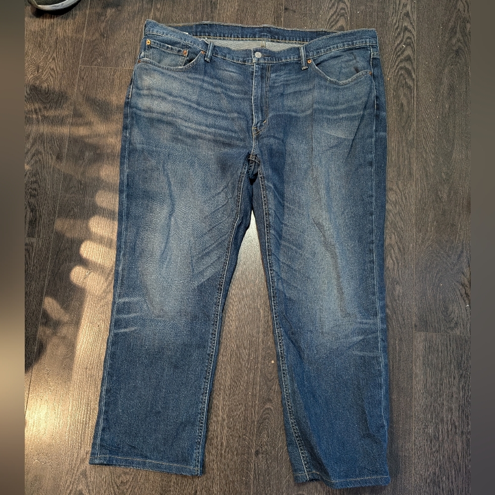 Signature by Levi Strauss Men's Blue Bootcut Jeans